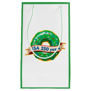 Petit Sac Cadeau Anniversaire des 250 ans de l'Amérique avec un don
