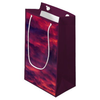 Petit Sac Cadeau août rouge