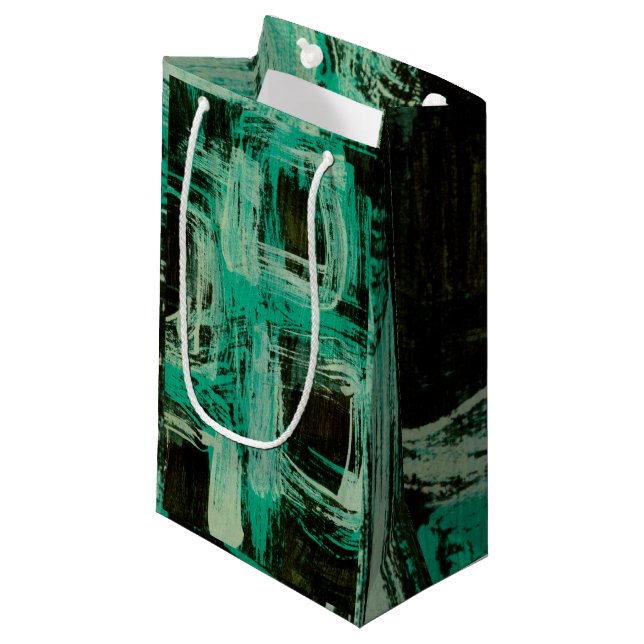 Petit Sac Cadeau Aquamarine Windows I (Devant Angle)