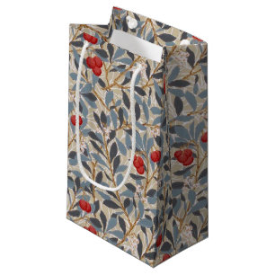 Petit Sac Cadeau Arbre à baie rouge, William Morris