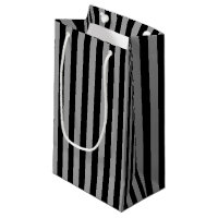 Argent vertical et rayures noires