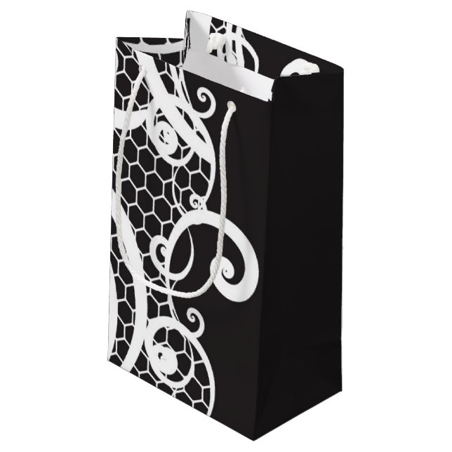 Petit Sac Cadeau Arrière - plan 1 de dentelle (Dos Angle)