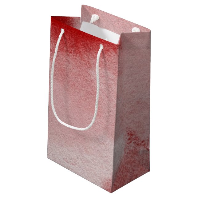 Petit Sac Cadeau arrière - plan abstrait de peinture (Dos Angle)