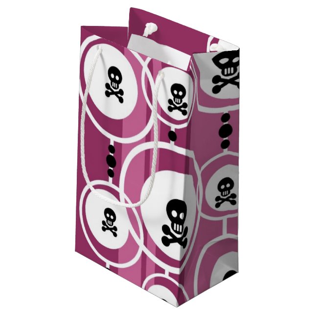 Petit Sac Cadeau Arrière - plan grunge (Dos Angle)