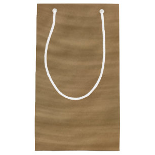 Petit Sac Cadeau Arrière - plan naturel Tan Sandstone Look