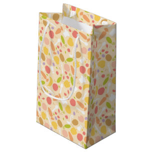 Petit Sac Cadeau Arrière - plan végétarien de motif de cuisine