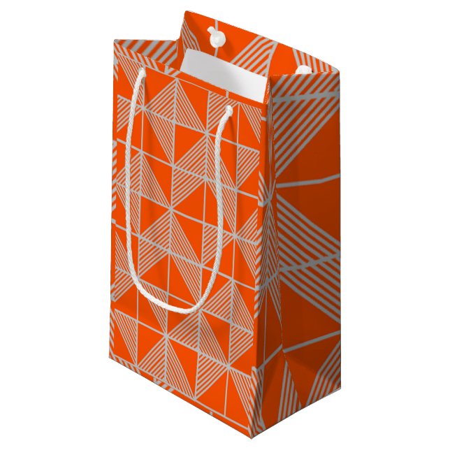 Petit Sac Cadeau Art Deco puzzle (Devant Angle)