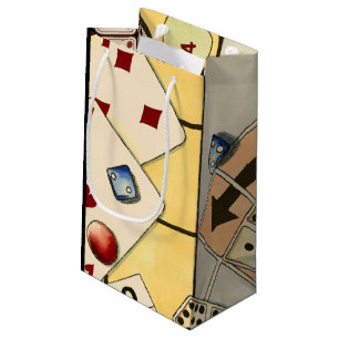 Petit Sac Cadeau Assortiment brouillé des jeux de hasard