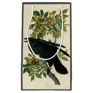 Petit Sac Cadeau Audubon Raven Oiseau classique
