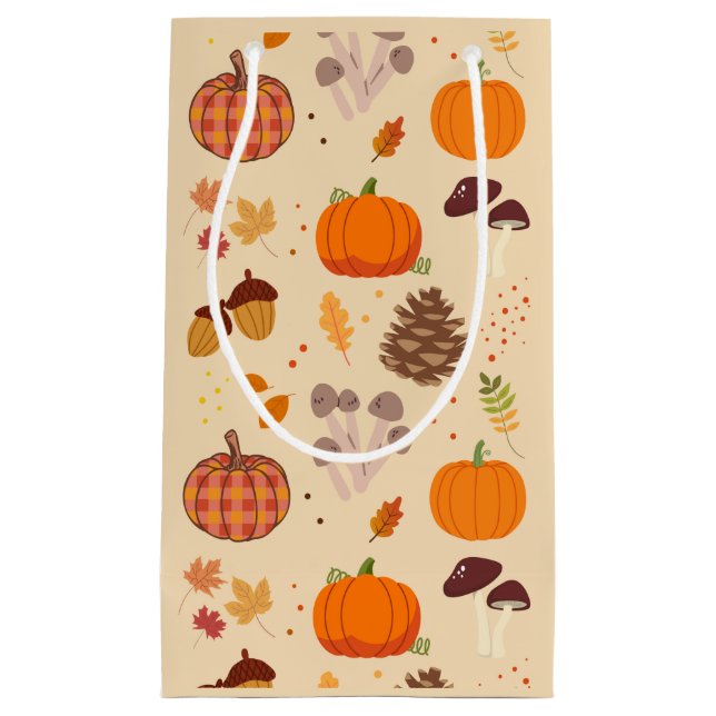 Petit Sac Cadeau Automne (Devant)