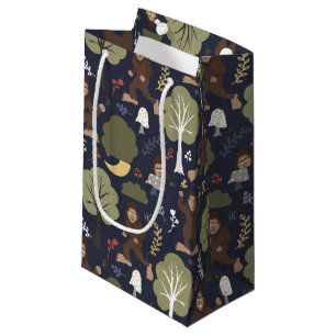 Petit Sac Cadeau Aventure de minuit de la forêt de Bigfoot