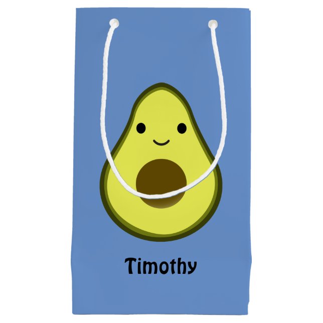 Petit Sac Cadeau Avocat mignon de Kawaii (Devant)