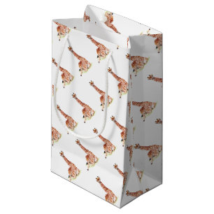 Petit Sac Cadeau Baby Giraffe