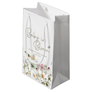 Petit Sac Cadeau Baby in Bloom Girl Baby shower