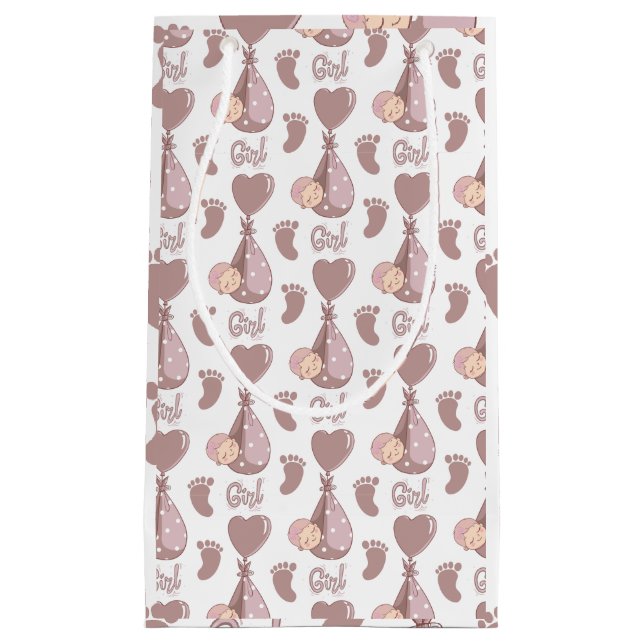 Petit Sac Cadeau Baby shower (Devant)