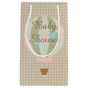 Petit Sac Cadeau Baby shower chaud magnifique de neutre de ballon 