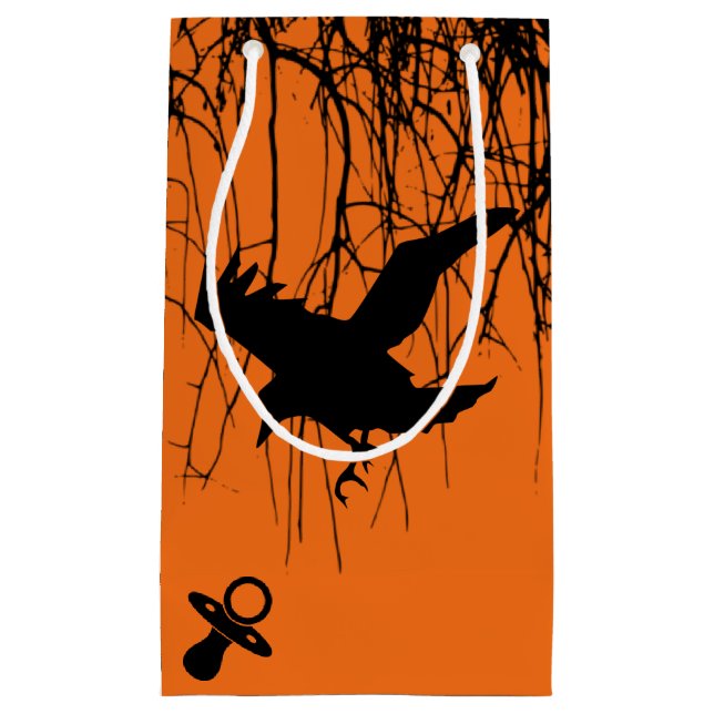 Petit Sac Cadeau Baby shower Goth-Horror (Devant)