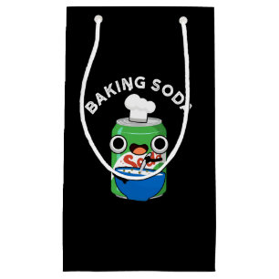 Petit Sac Cadeau Baking Soda Funny Soda Pop Pun Dark BG