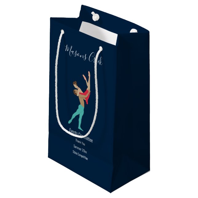Petit Sac Cadeau Ballet (Devant Angle)