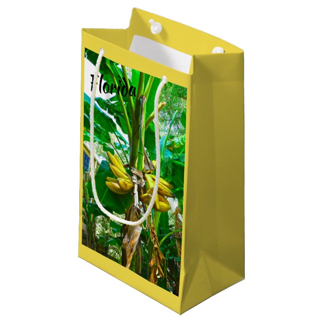 Petit Sac Cadeau Banane tropicale Palm Tree St Augustine Floride (Devant Angle)