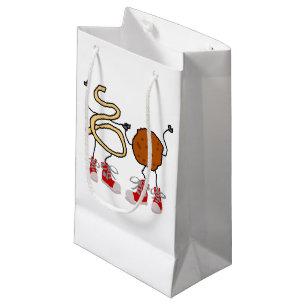 Petit Sac Cadeau Bande dessinée drôle de spaghetti et de boulette