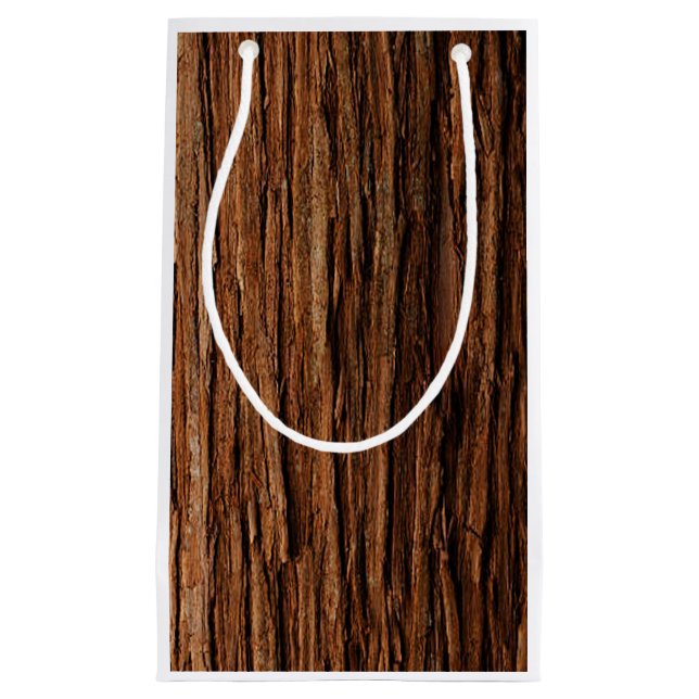 Petit Sac Cadeau Barre d'arbre (Devant)