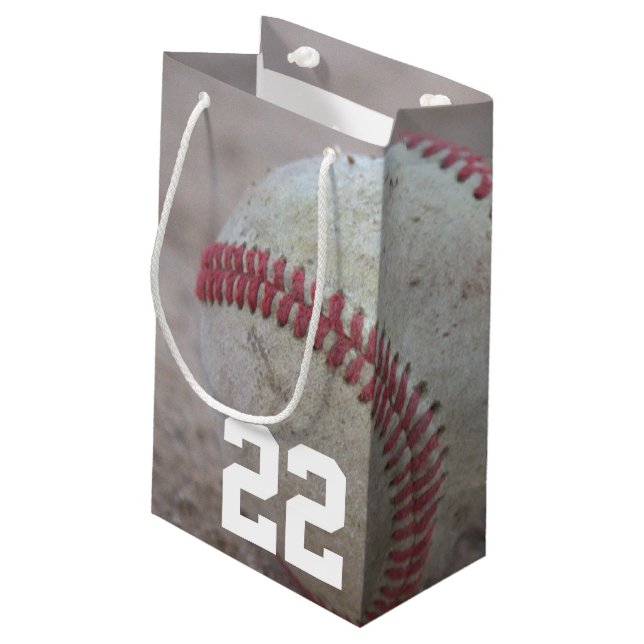 Petit Sac Cadeau Baseball (Dos Angle)