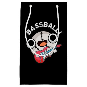 Petit Sac Cadeau Basse-ball drôle Baseball basse jeu de basse Dark 