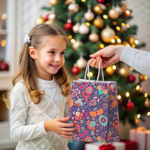 Batik coloré Illustration Nature Motif Floral