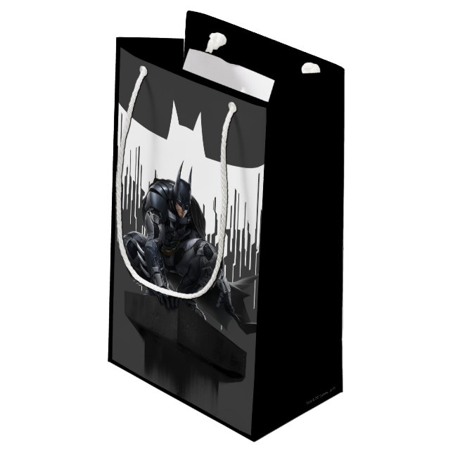 Petit Sac Cadeau Batman Perched on a Pillar (Dos Angle)