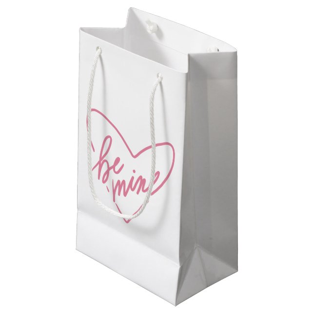 PETIT SAC CADEAU BE MINE  (Devant Angle)
