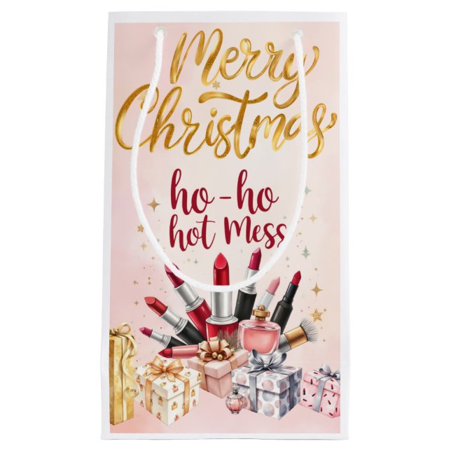 Petit Sac Cadeau Beautiful Cosmetics inspired  (Devant)