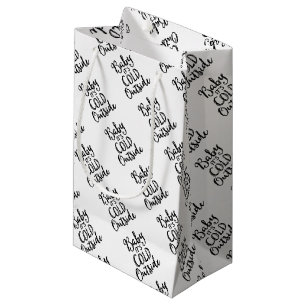 Petit Sac Cadeau Bébé c'est extérieur froid