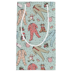 Petit Sac Cadeau Bébé rose mignonne Noël Fille