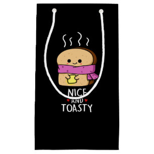 Petit Sac Cadeau Belle Et Toasty Drôle Jeu De Beurre Beurre Pun Dar