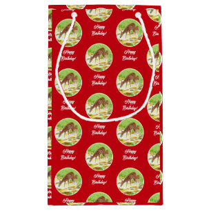Petit Sac Cadeau Biche et faon