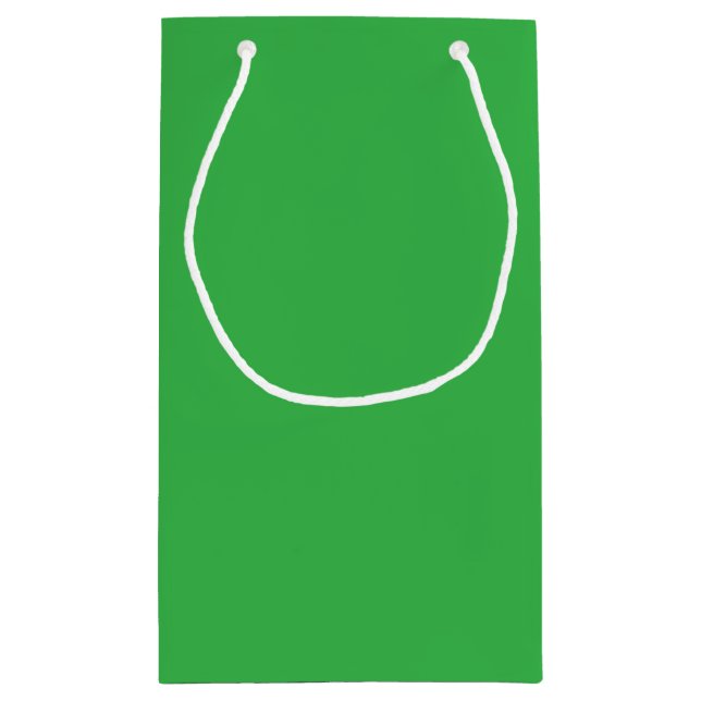 Petit Sac Cadeau Biche et Faon Vert (Dos)