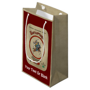 Petit Sac Cadeau Bière russe Bogatyr