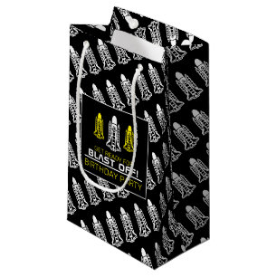 Petit Sac Cadeau Blast Off ! Navettes spatiales, Anniversaire