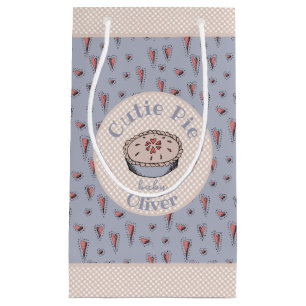 Petit Sac Cadeau Bleu clair Cutie Pie Baby Boy