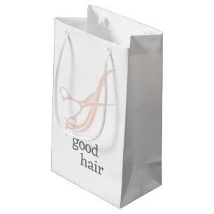 Petit Sac Cadeau Bon coiffeur simple logo coiffeur coloriste