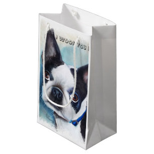 PETIT SAC CADEAU BOSTON TERRIER