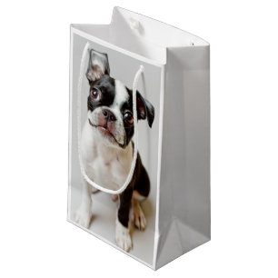 Petit Sac Cadeau Boston Terrier