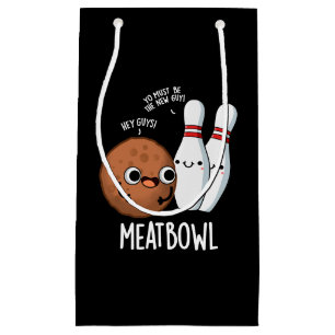 Petit Sac Cadeau Boule de viande amusant Boule de boulette de viand