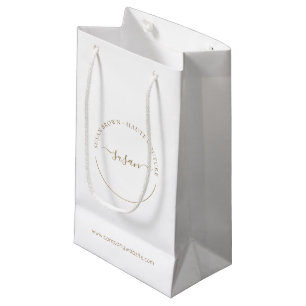 Petit Sac Cadeau Boutique Élégante Boutique personnalisée Petite Bo