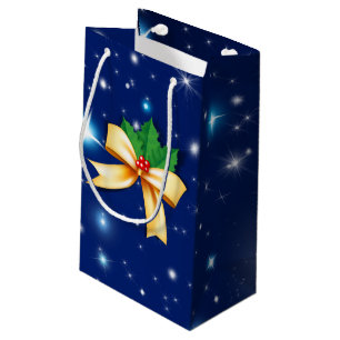 Petit Sac Cadeau Bow de Noël