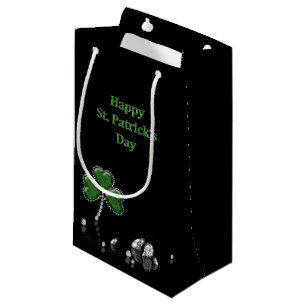 Petit Sac Cadeau Brilliant Happy St. Patrick's Day Diamonds