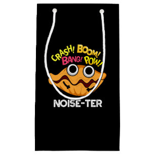 Petit Sac Cadeau Bruit ter Plus Drôle Bruyant Oyster Pun Dark BG