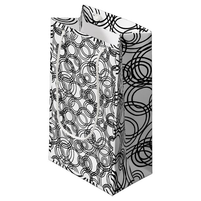 Petit Sac Cadeau Bubbles (Devant Angle)