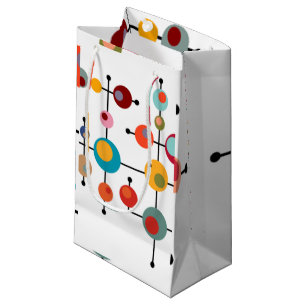 Petit Sac Cadeau Bubbles de Mid-Century